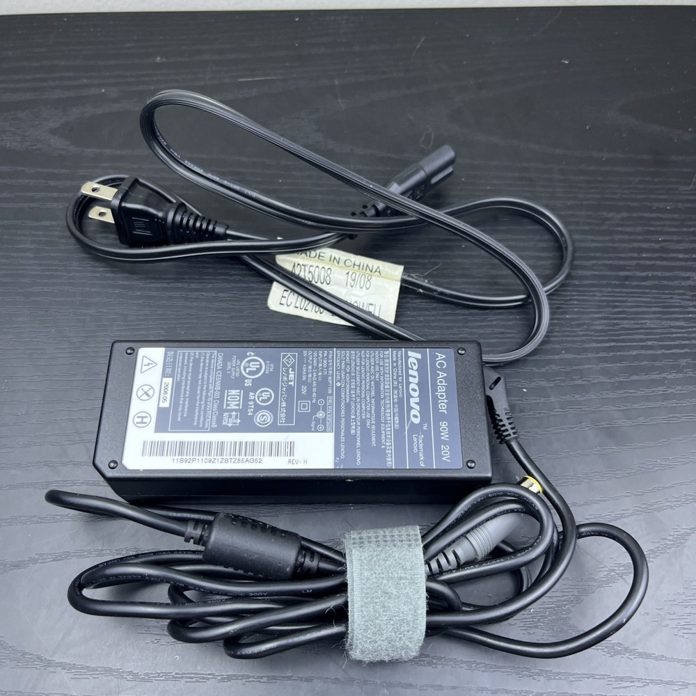 Genuine Lenovo 45N0482 90W AC Adapter Charger 20V‎ 4.5A Slim Tip OEM Tested